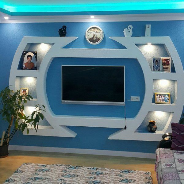 Gypsum TV Design decoration board design bd