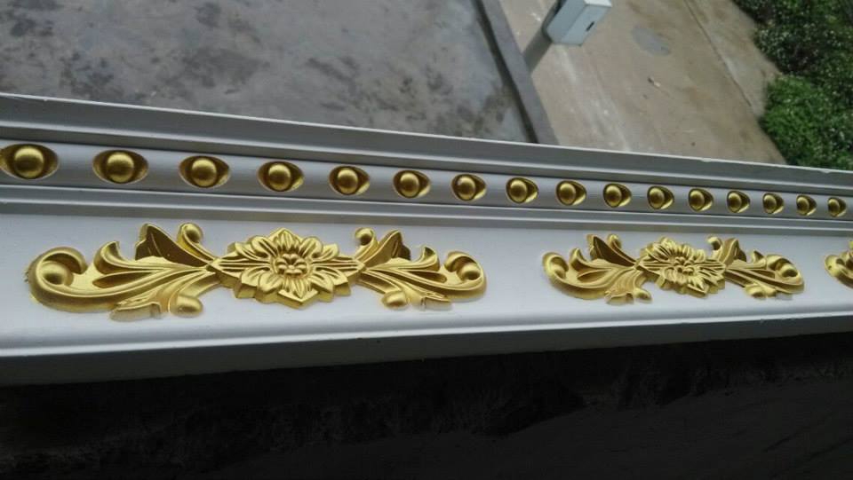 Golden design decoration board design bd